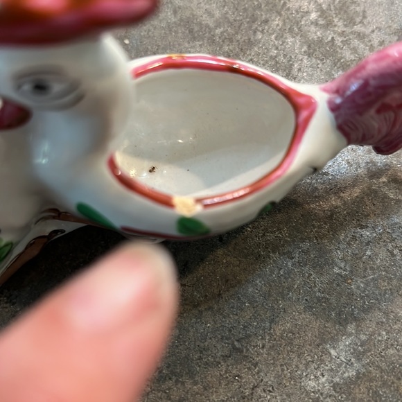 Luneville St Clement France Salt and pepper holders RARE VINTAGE France - Picture 10 of 13